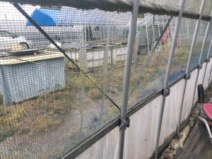 雨の日でも作業します
