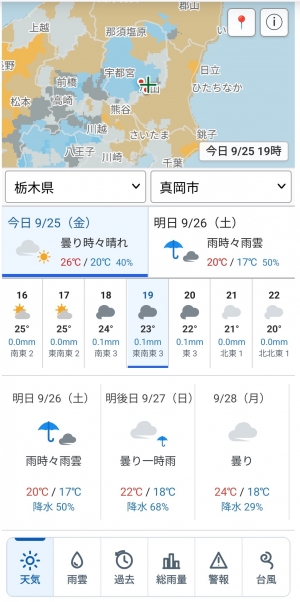 気象ナビの改善を進める一日